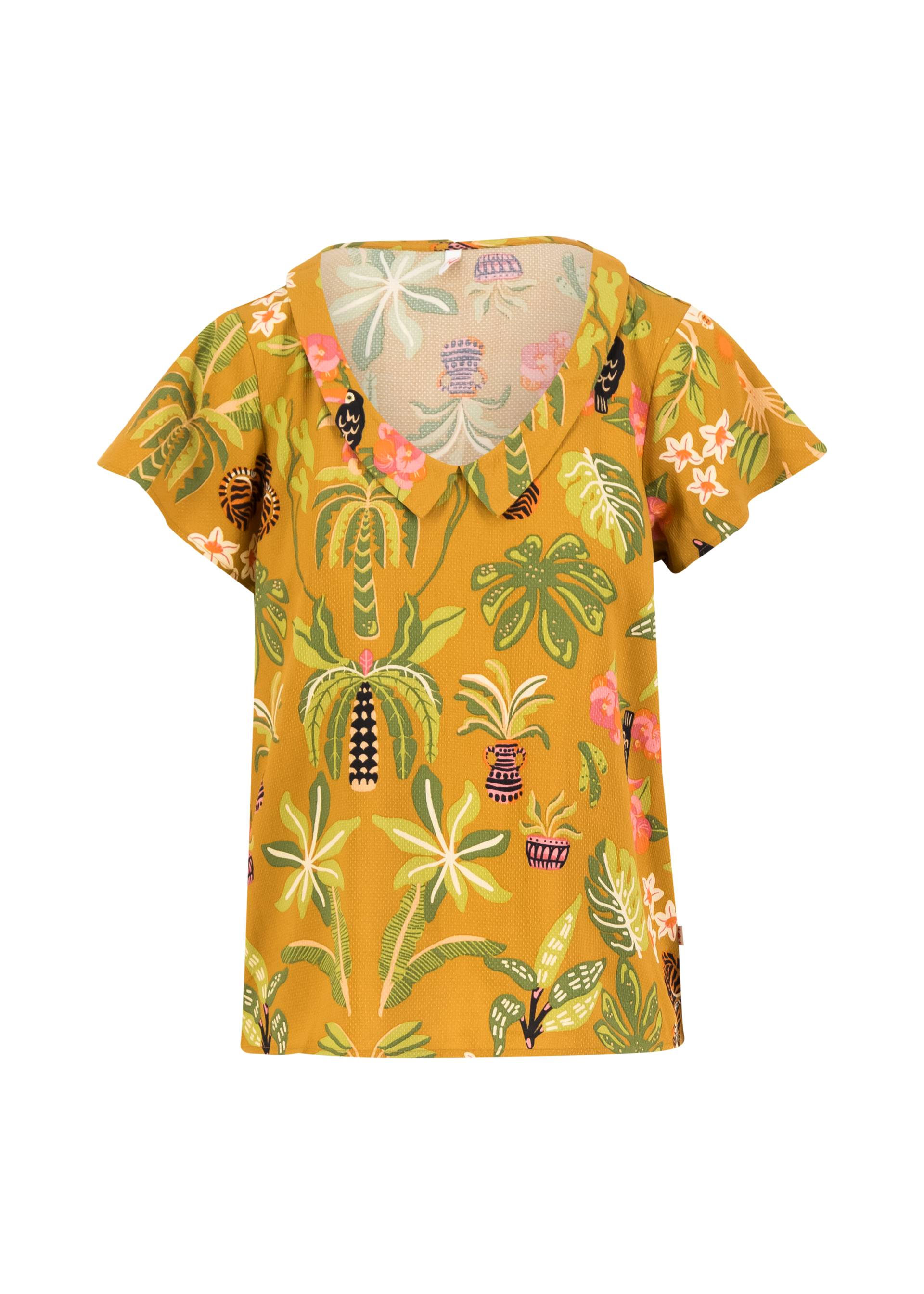 Blutsgeschwister Sommerbluse Feed the Birds - tropical reverie