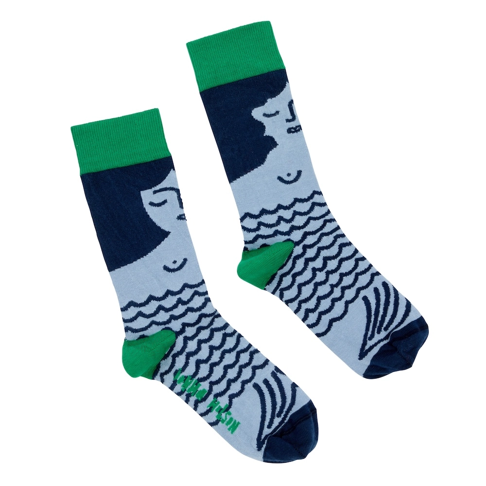 Donna Wilson Socken Meerjungfrau von Donna Wilson Mermaid Socks, ONE SIZE 38-40 