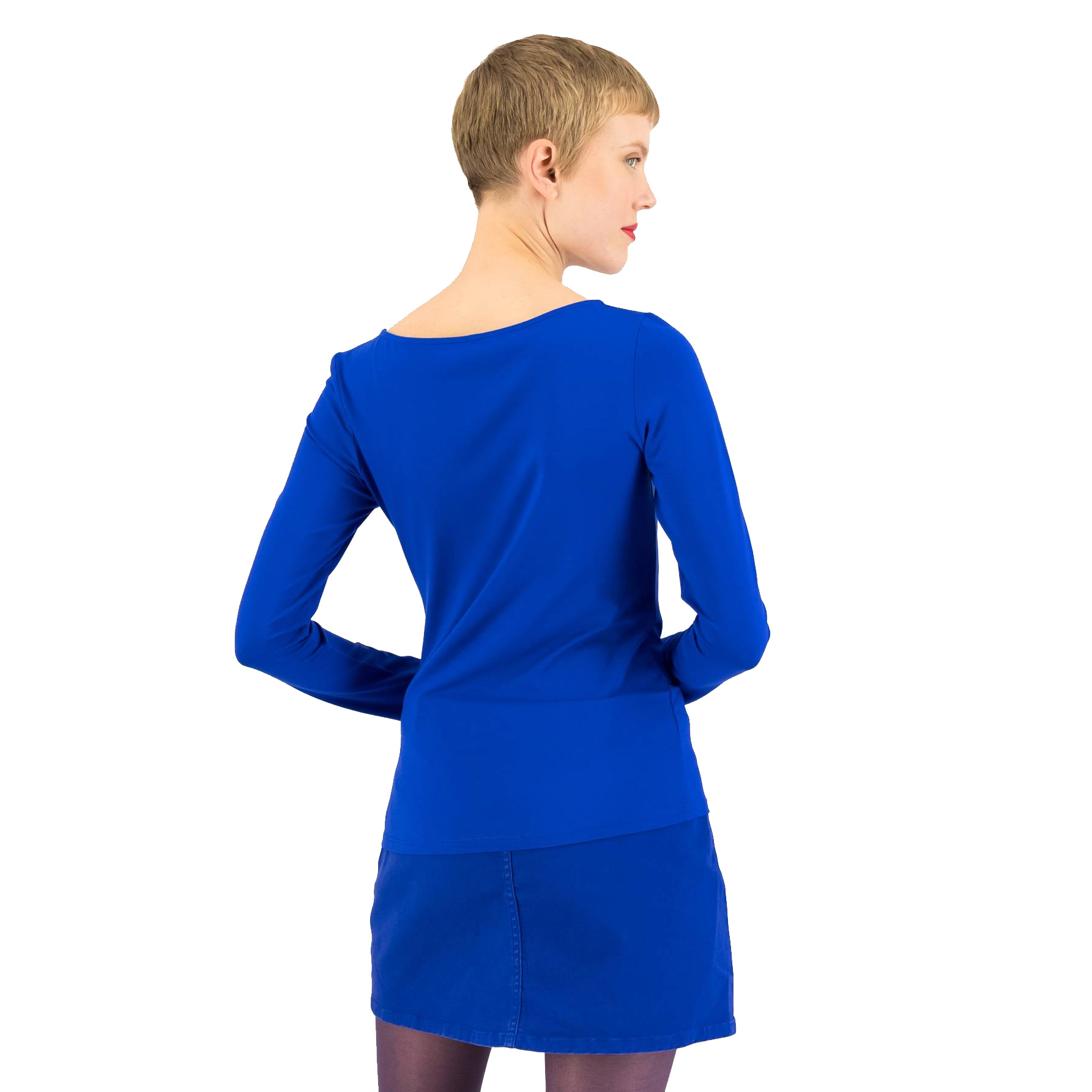 Blutsgeschwister Longsleeve Sweet Sailorette-, Farbe: modern blue