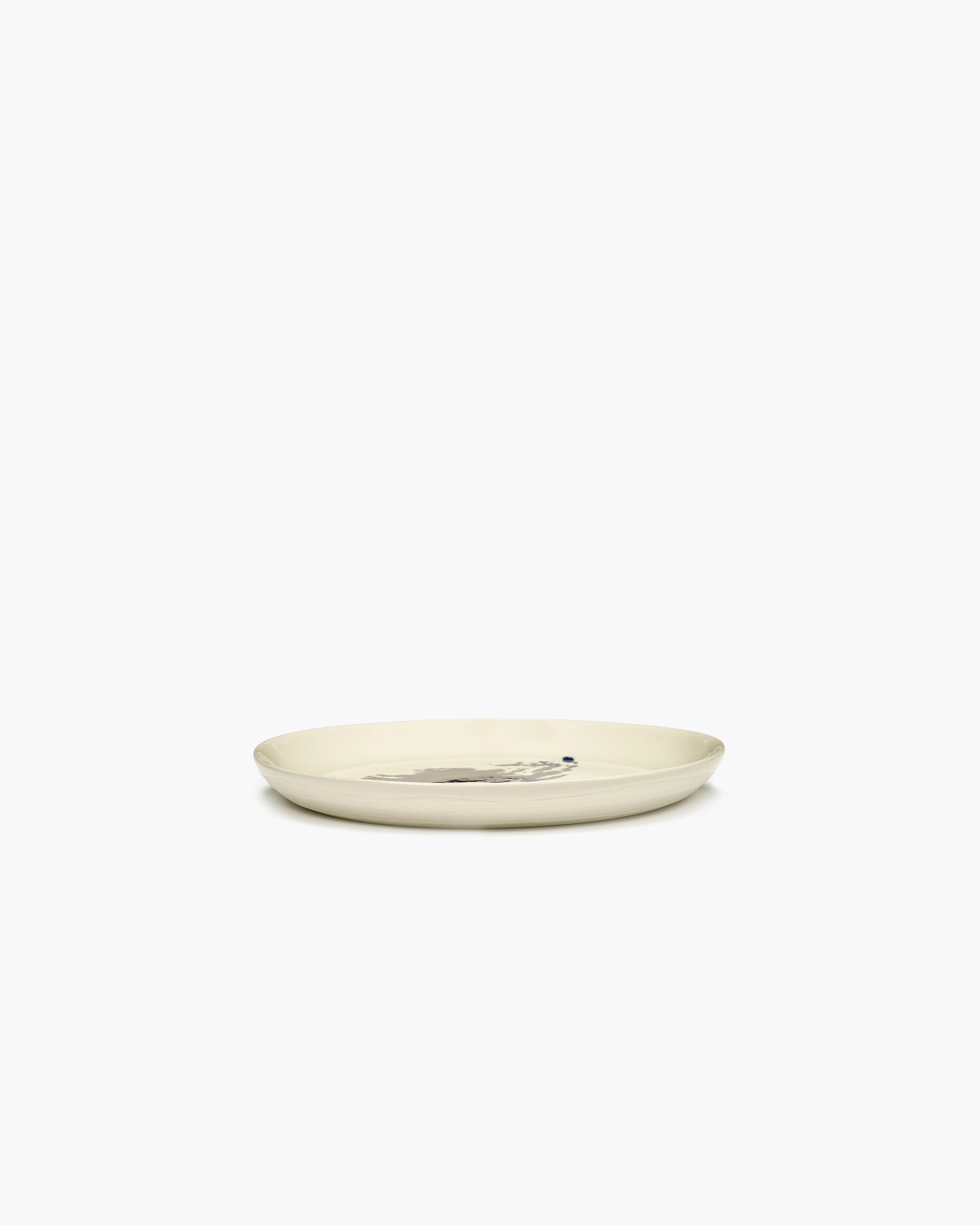 Ottolenghi Frühstückteller grauweiss - blaue Artischocke Feast, D. 19 cm  