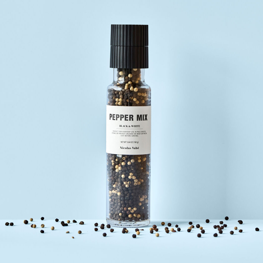 Nicolas Vahe Pfeffer Black & white, 160 g , Nicolas Vahé Pepper mix, Black & white, 160 g