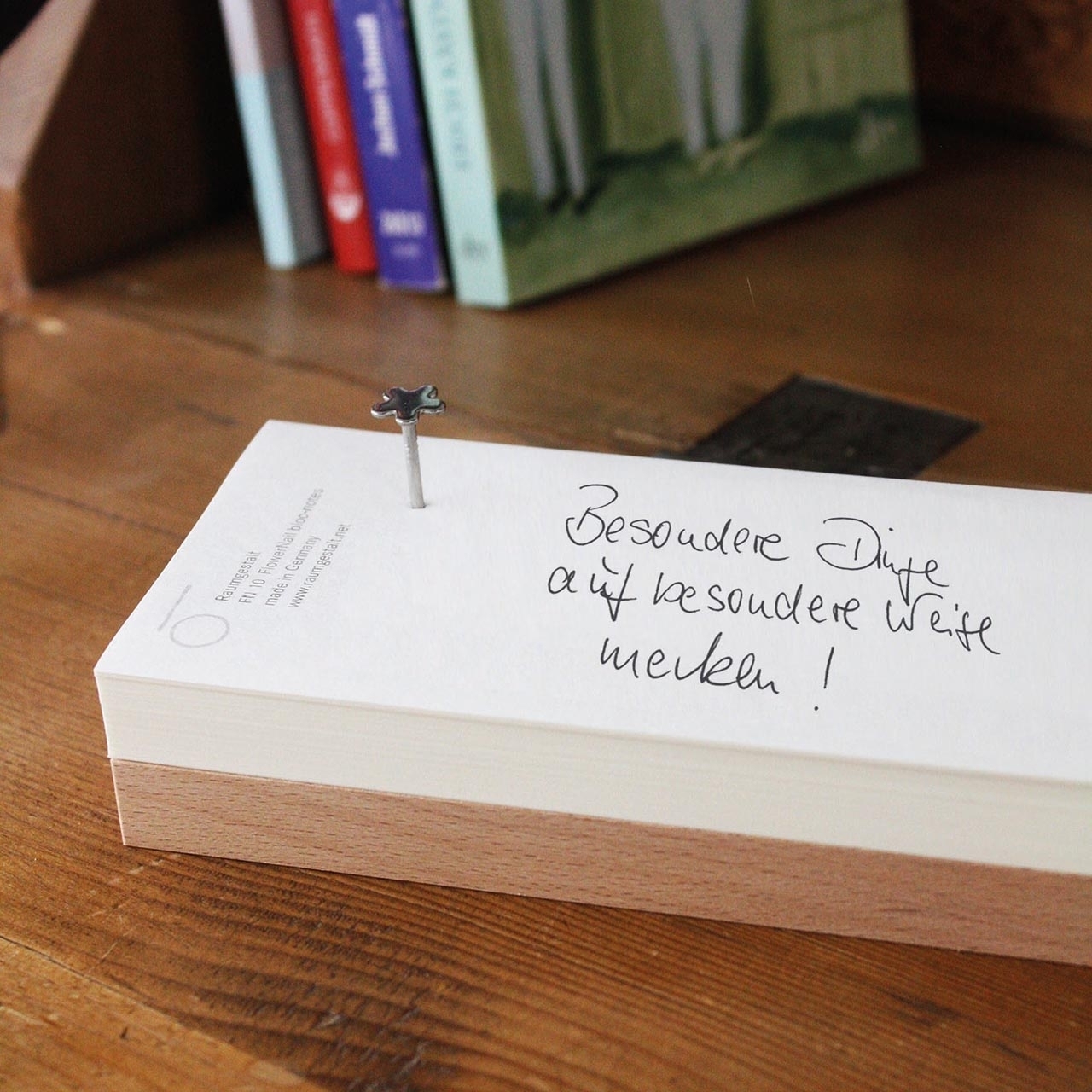 Raumgestalt RoseNail " La vie en rose" Merkzettel in der Box, ca. 16,5 x 8,5 cm 