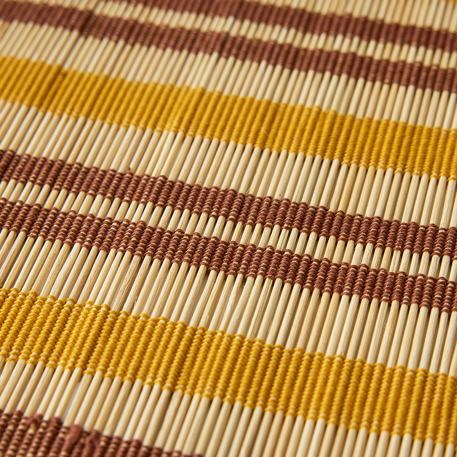 HKliving Tischset Bambus AMBER, bamboo placemat