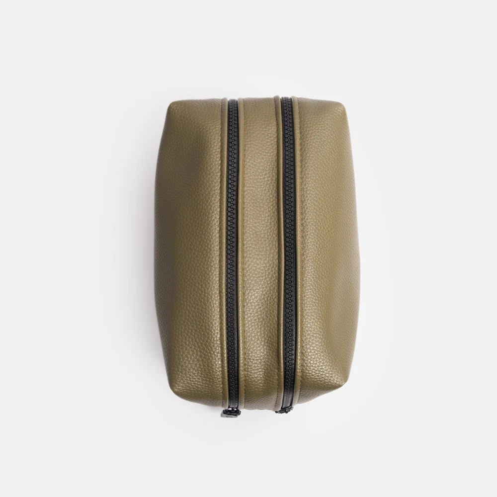 Caroline Gardner Kulturbeutel Green Large Travel Wash Bag