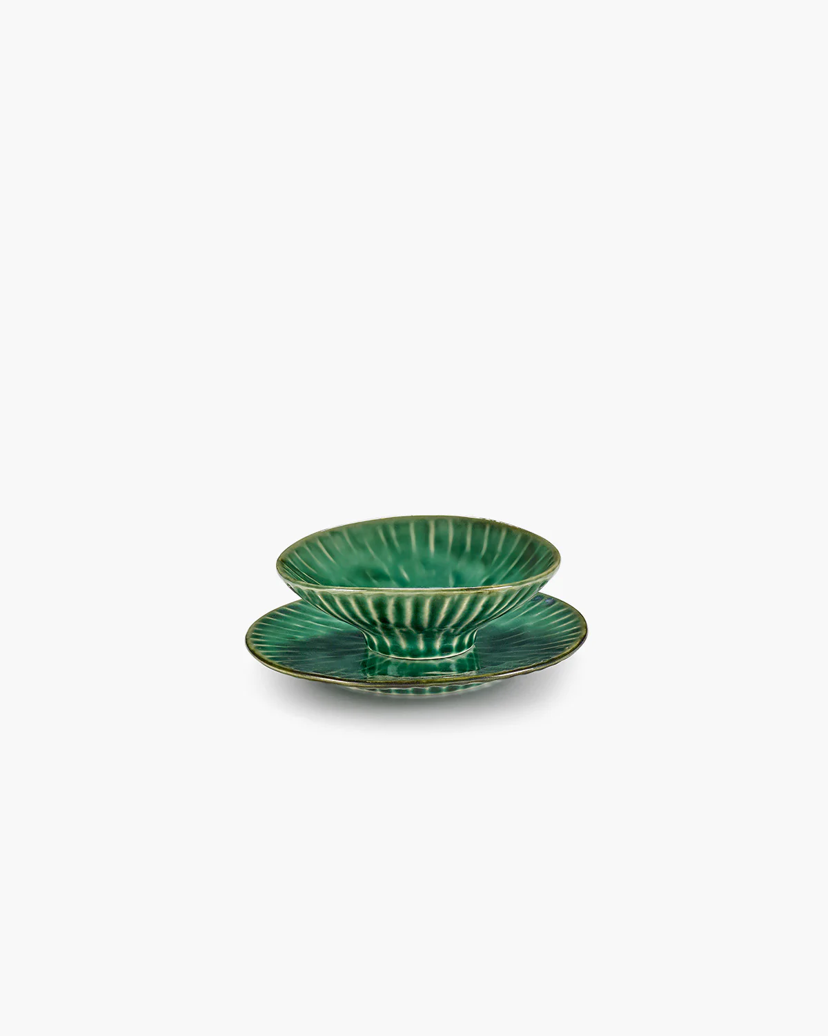  Verde Lanza Schale klein grün von Pascale Naessens, Tapaschale, D. ca. 12 cm  