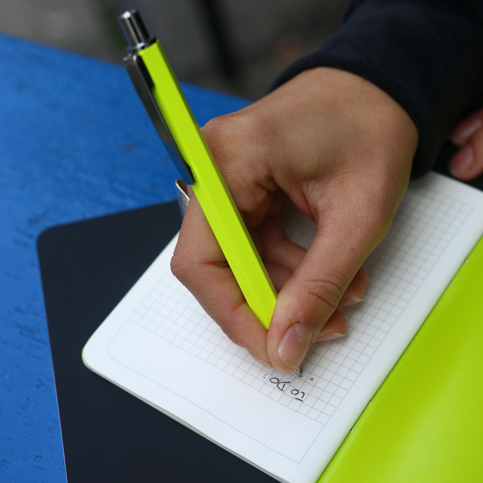 Kugelschreiber neon gelb von Cedon 