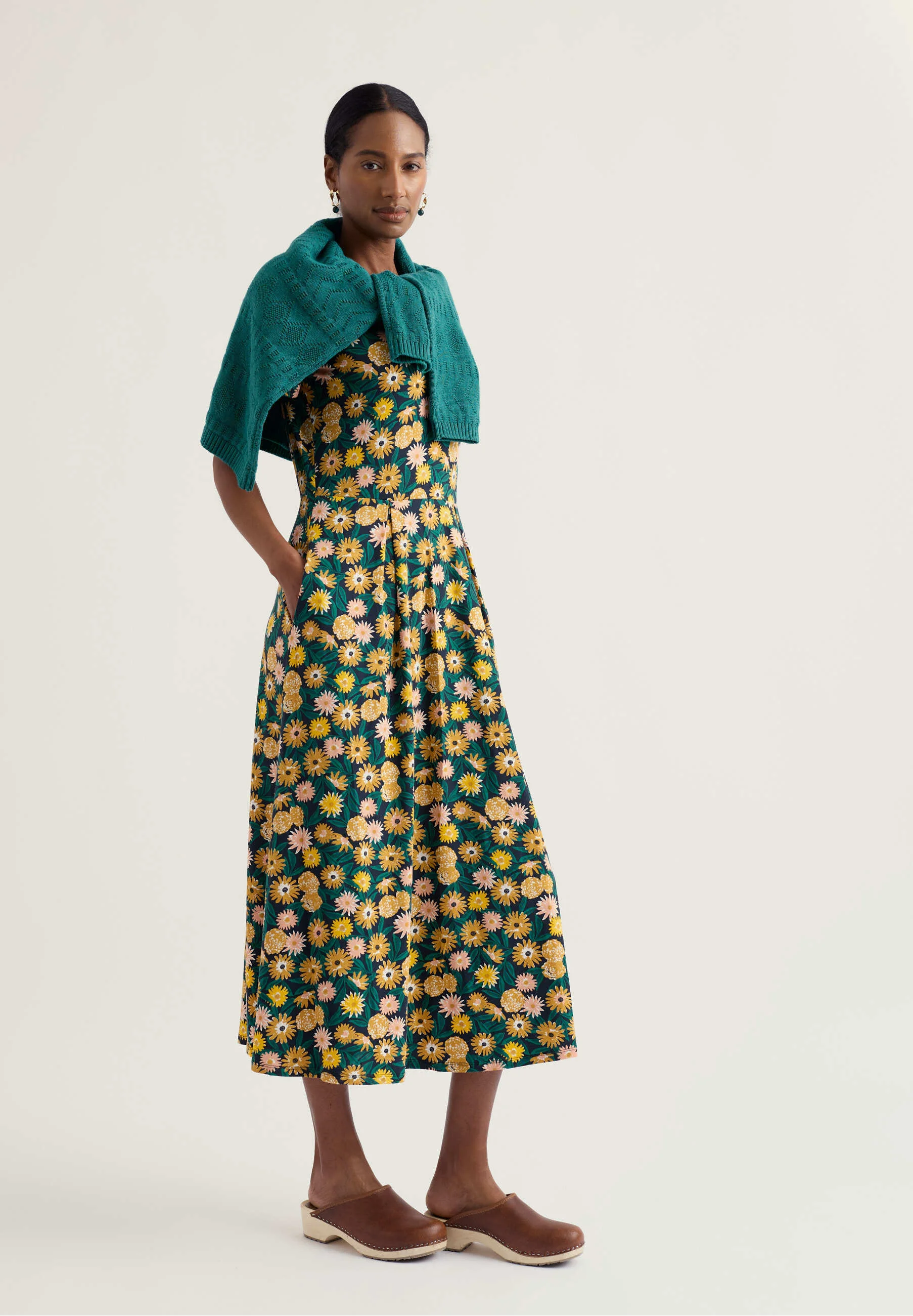 SEASALT CORNWALL VERONICA - Maxikleid - multi - marigold meadow inkwell