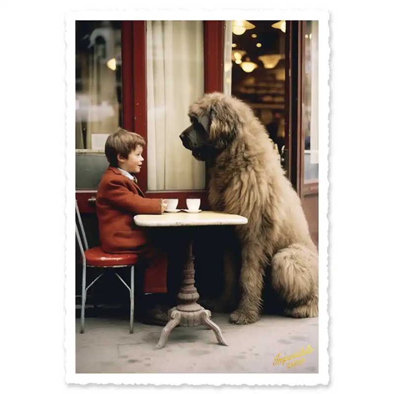 Impossible Card Postkarte *coffee date