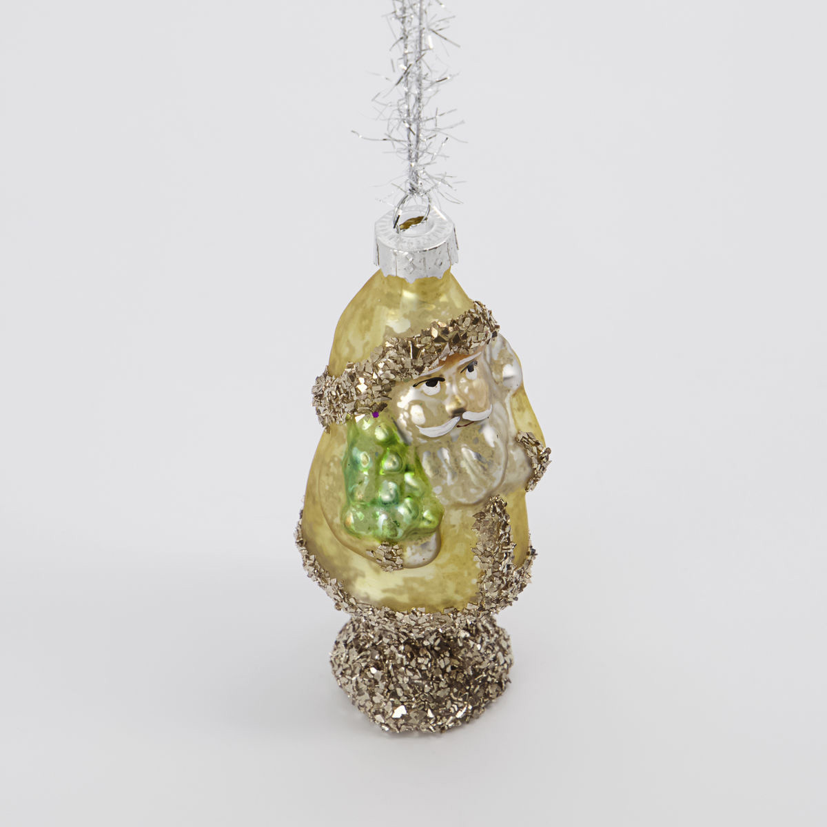 % House doctor XMAS Weihnachtsanhänger Santa Nostalgie, Ornament, Pixie, Gold von House doctor, ca. 10 cm, Glas 