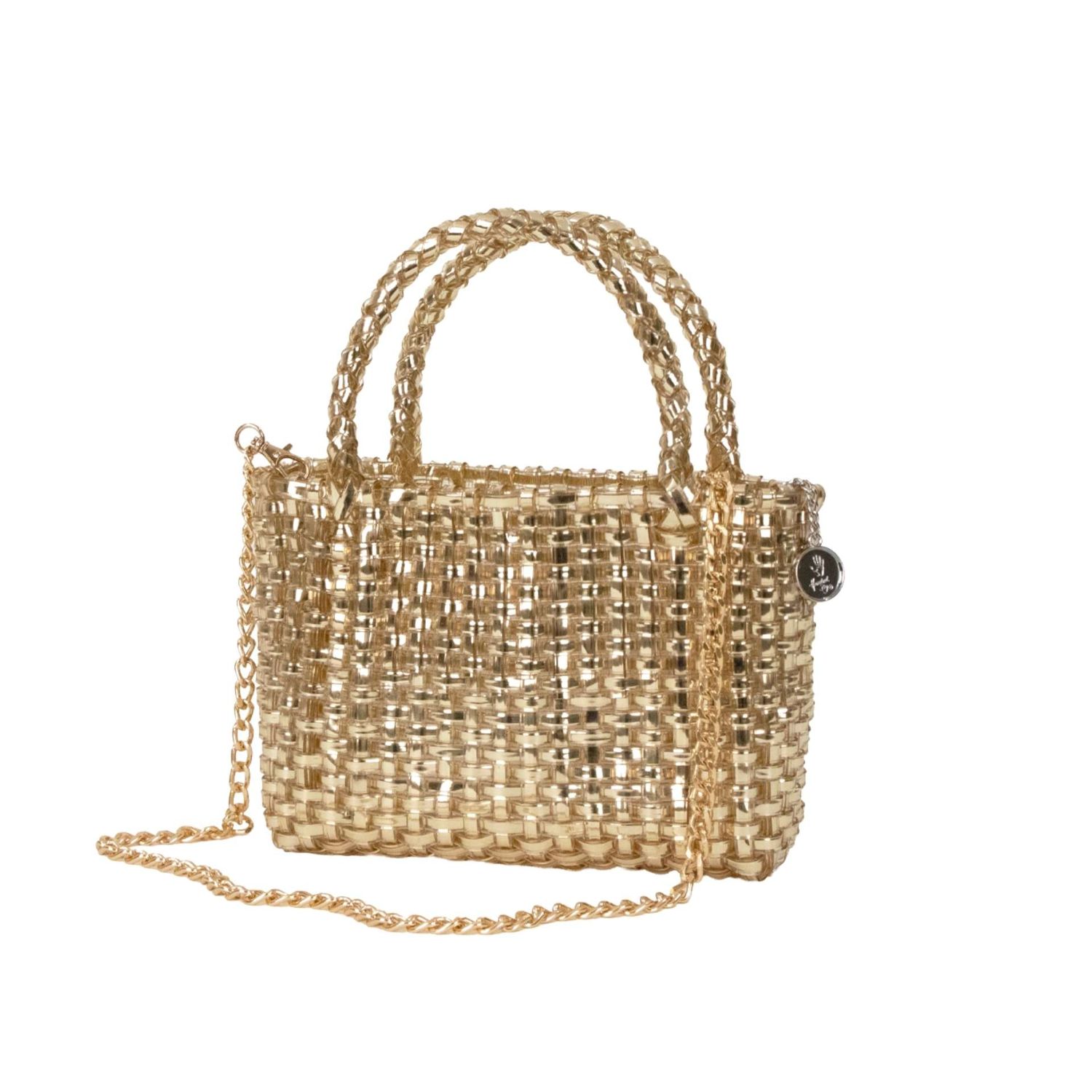 Handed By Gigi Handtasche gold, Gigi Handbag gold