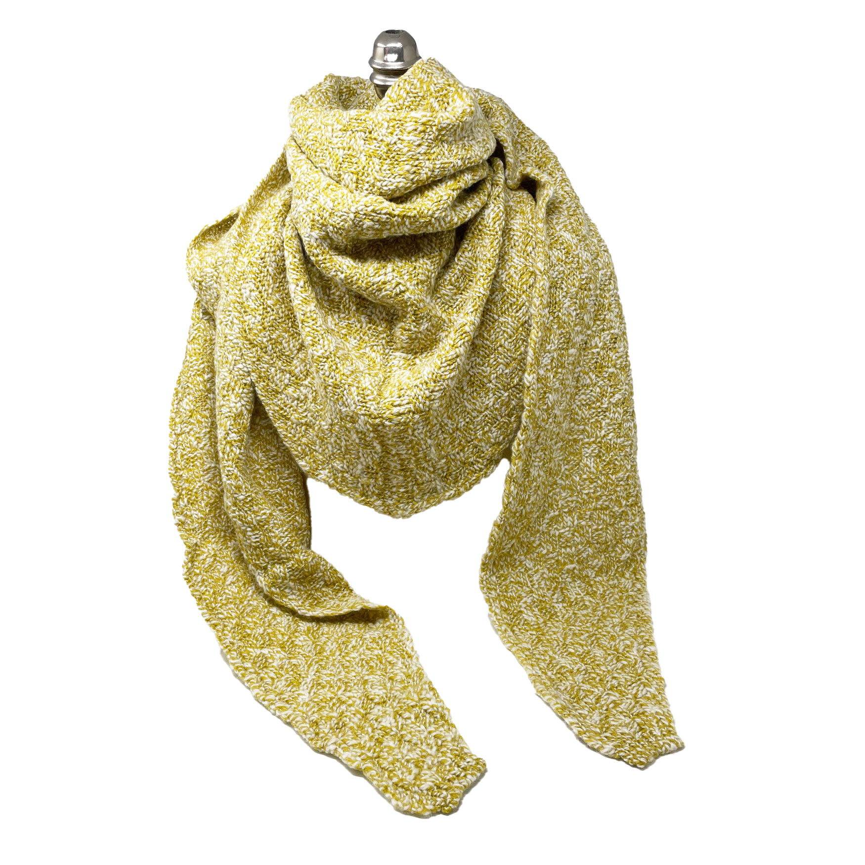 McKernan Dreiecks Schal "RYDER" SUN FLOWER,   ca. 74 x 210 cm , 100 % Wolle