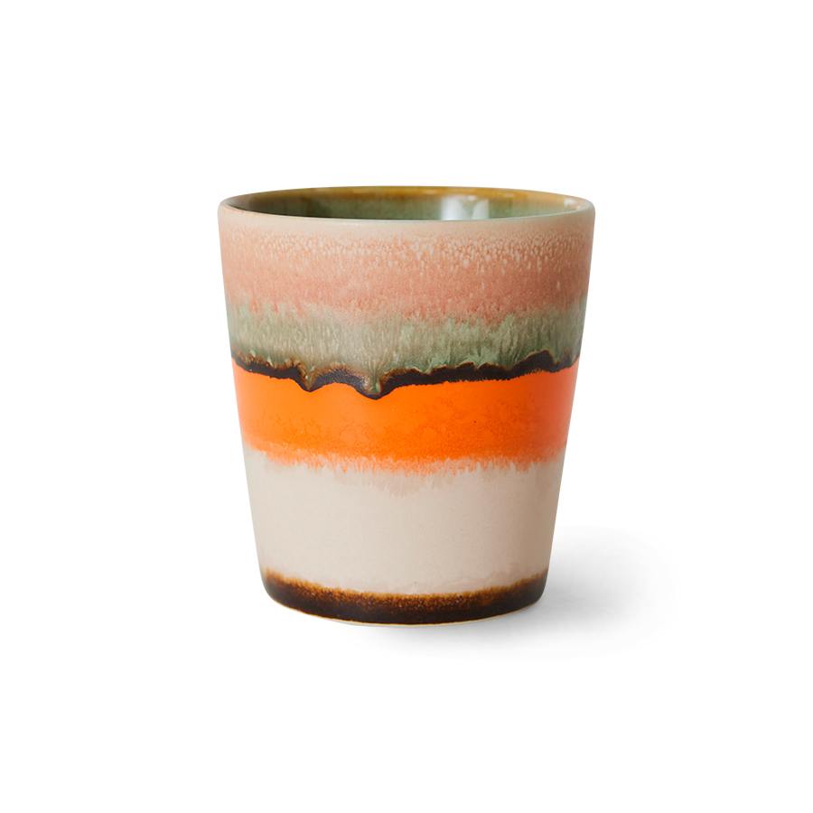 HKliving 70's Kaffee Becher/coffee mug, BURST
