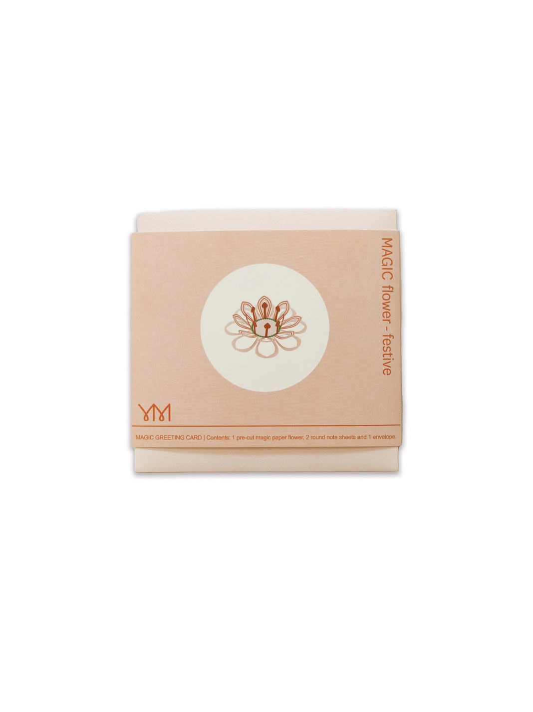 Jurianne Matter MAGISCHE BLUME apricot — FESTLICH, Bastelset  , Magic Flower