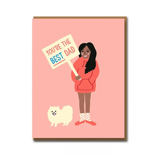 Grußkarte - Emma Cooter " You're The Best Dad  " Vatertag 