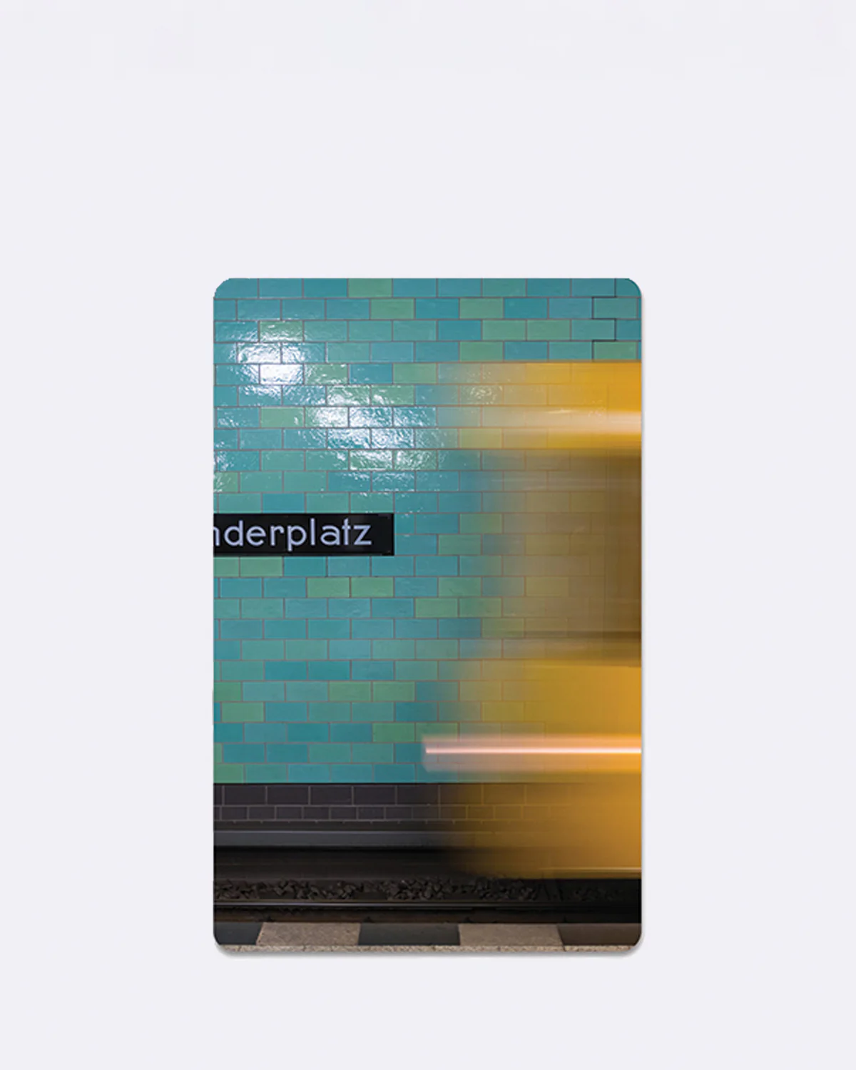 Lunacard Postkarte Berlin Alexanderplatz, Berlin Postkarte , Mini