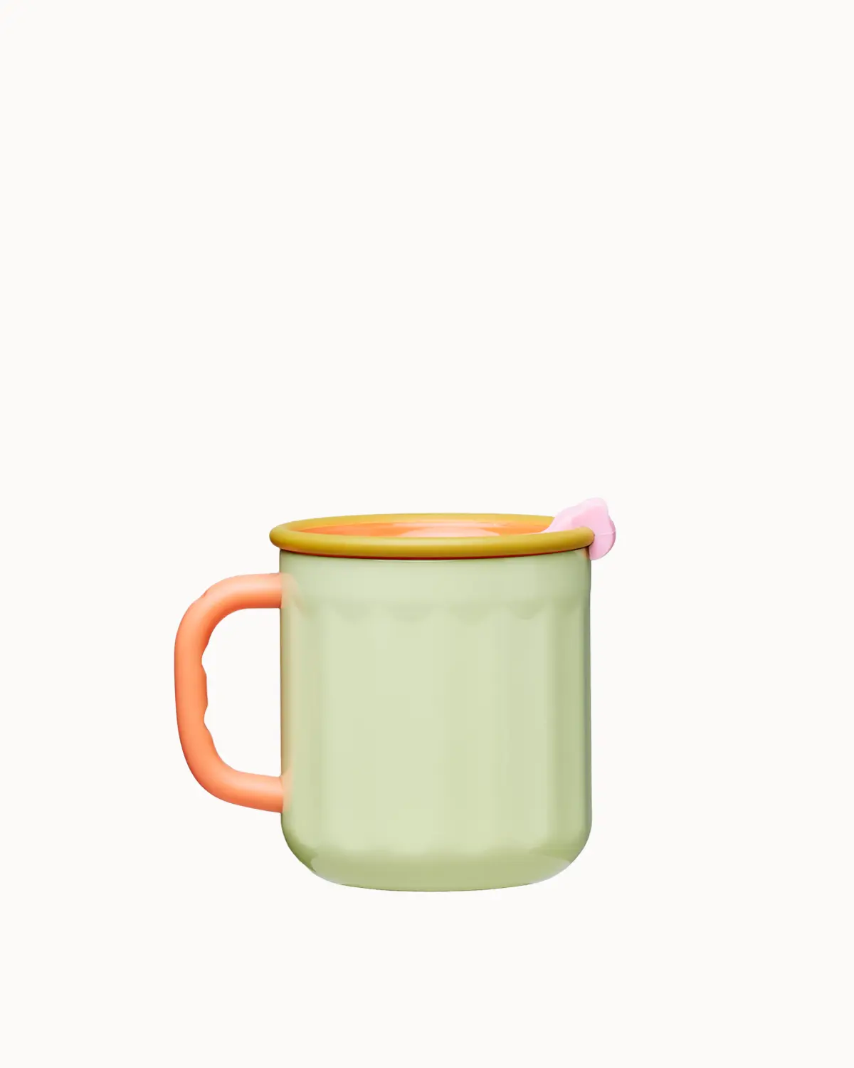 bioloco explorer cup - sunrise, Thermobecher aus Edelstahl, 450 ml 