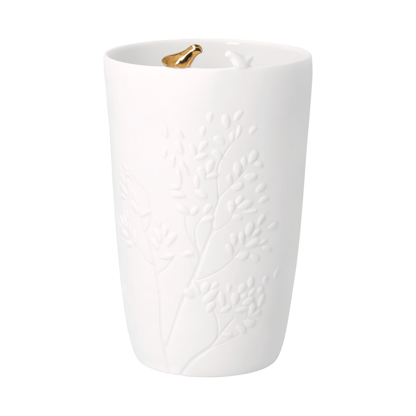 Räder Vase "Vogelpaar", Porzellan. 18,6 x 11,6 cm ...sehr schön zur Hochzeit 