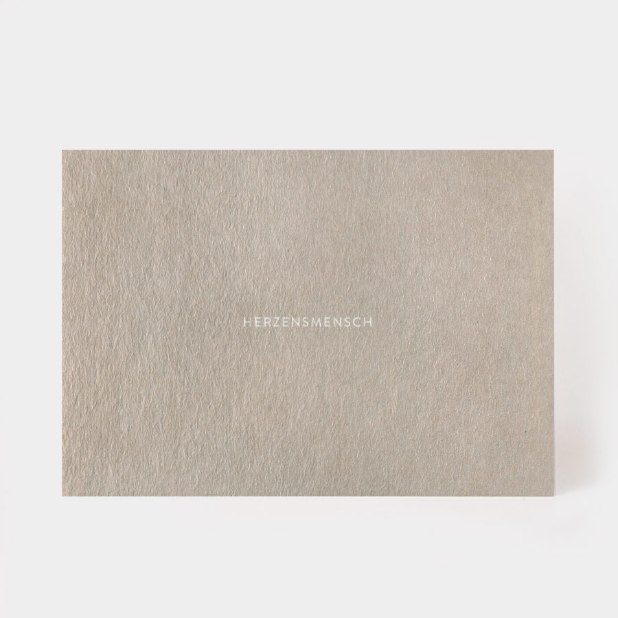 Postkarte HERZENSMENSCH von Kartenmarie Postkarte HERZENSMENSCH von Kartenmarie
