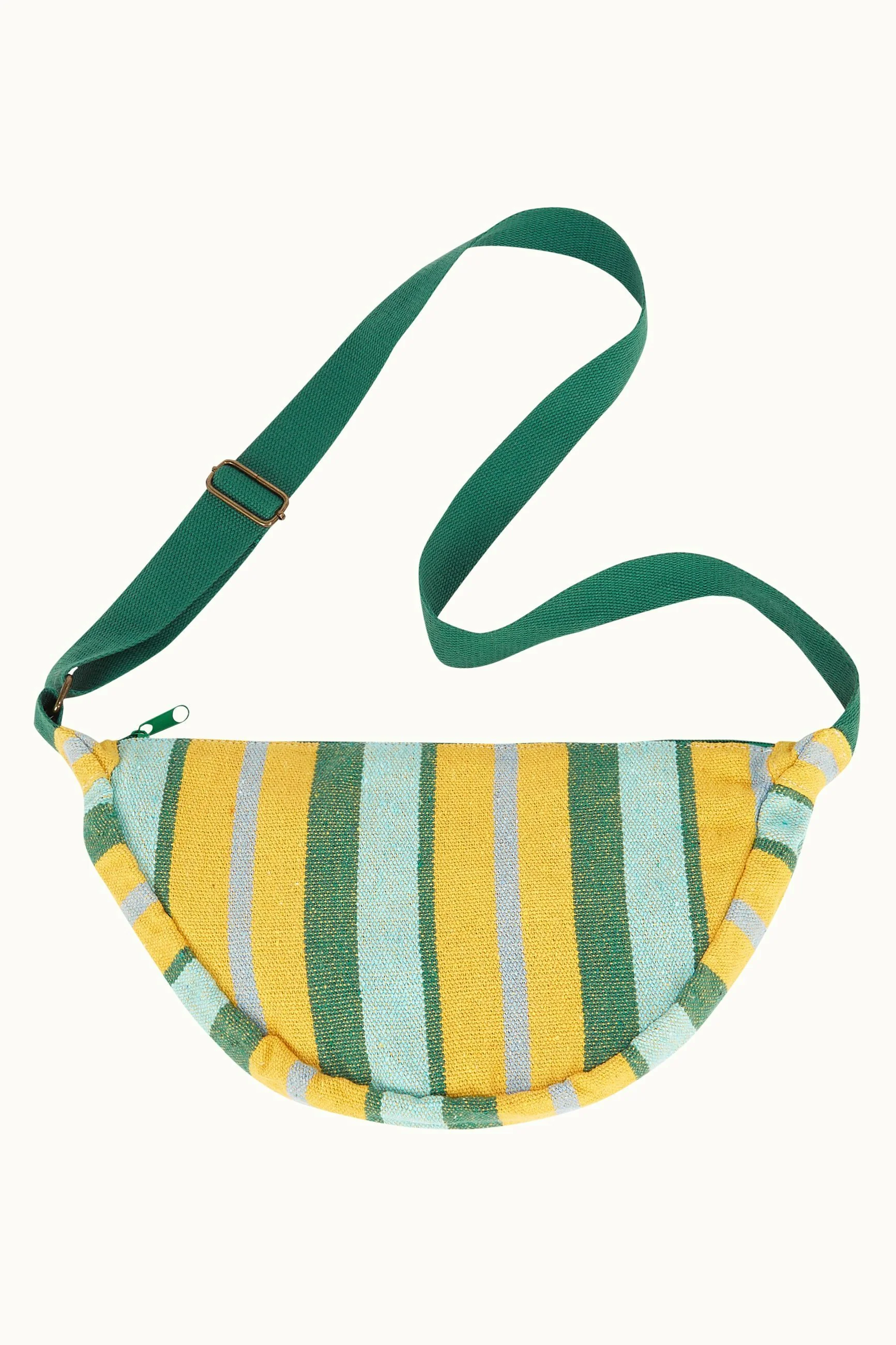 % King Louie Crossbody-Tasche Fanny Le Stripe, Farbe Yellow Cream - Le Stripe