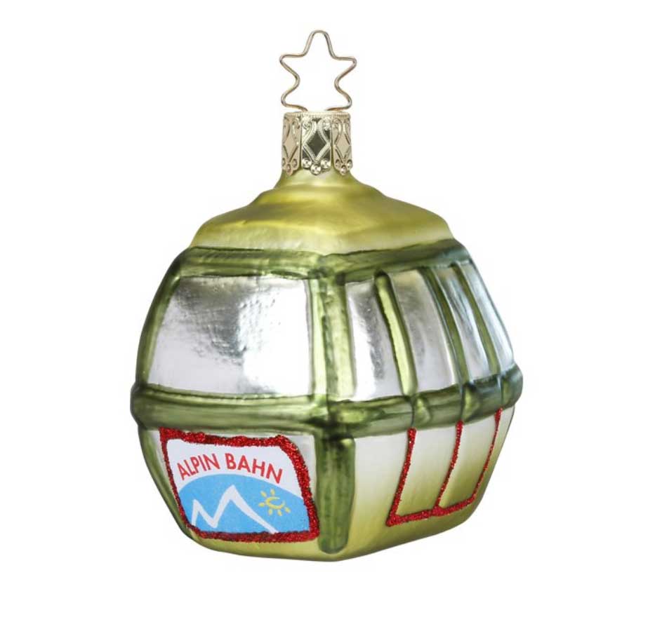Inge Glas Christbaumschmuck Gondel, ca. 7,5 cm