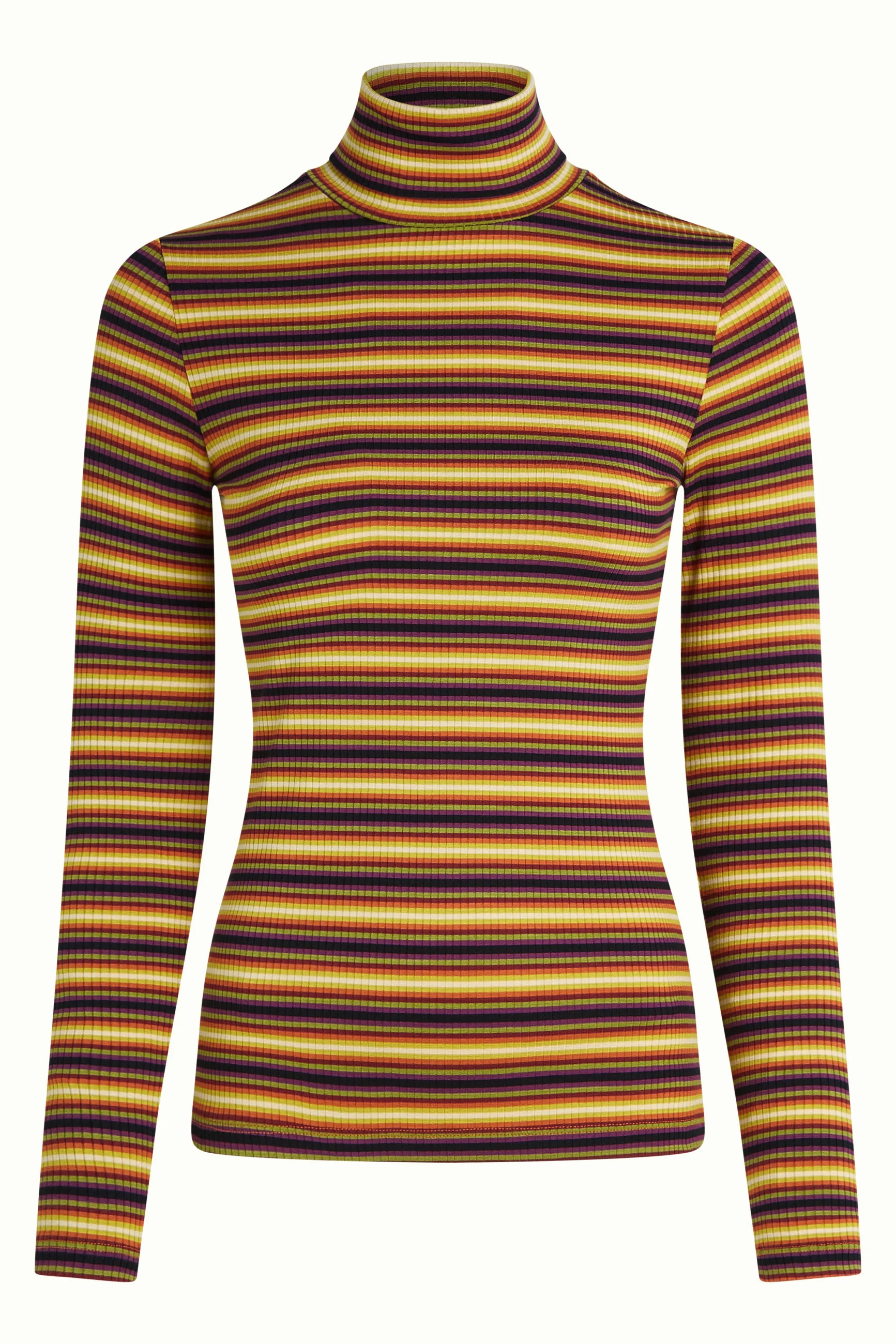King Louie Rollneck Top Eira Stripe, Farbe Multi Color - Eira Stripe