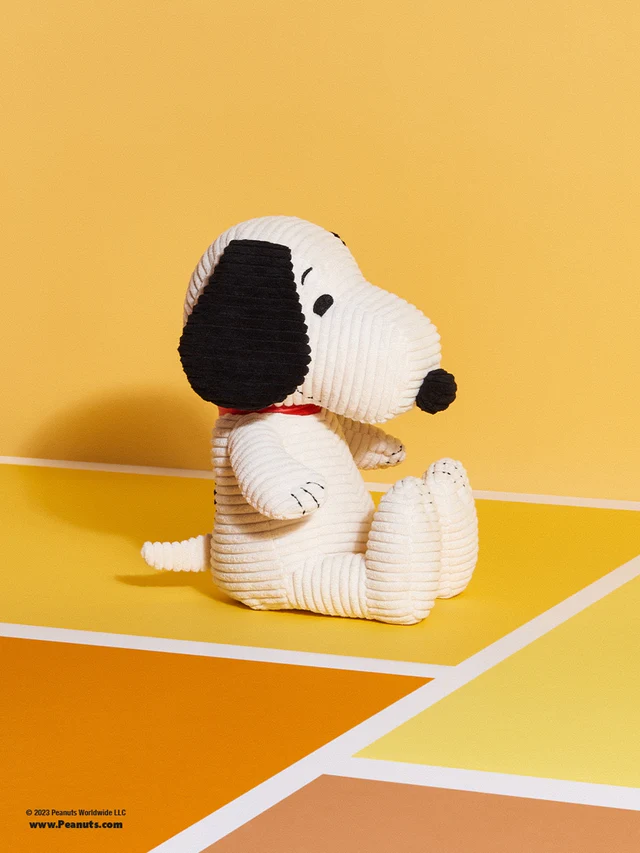 The Peanuts Snoopy Cord in Geschenkbox,Creme , ca. 27 cm