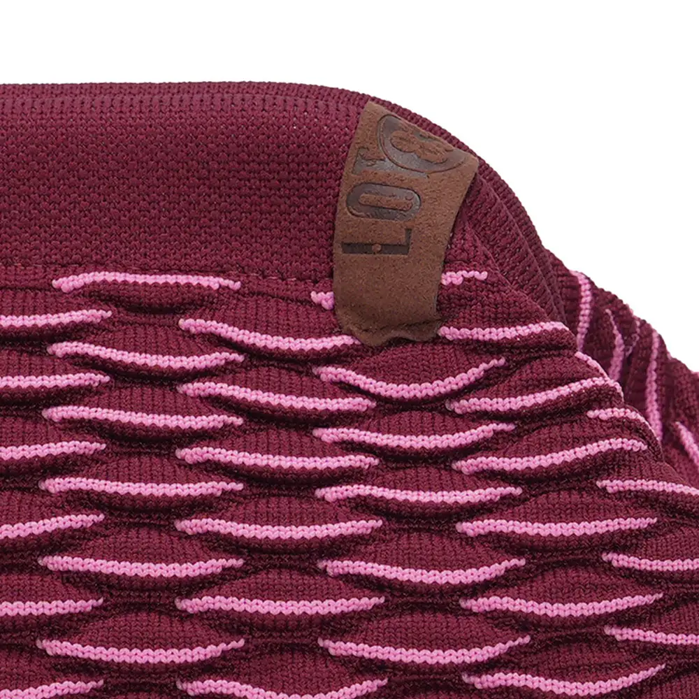 LOT83 Tasche Emma 93, Waben Aubertgine,  ca.  20 x 27 cm