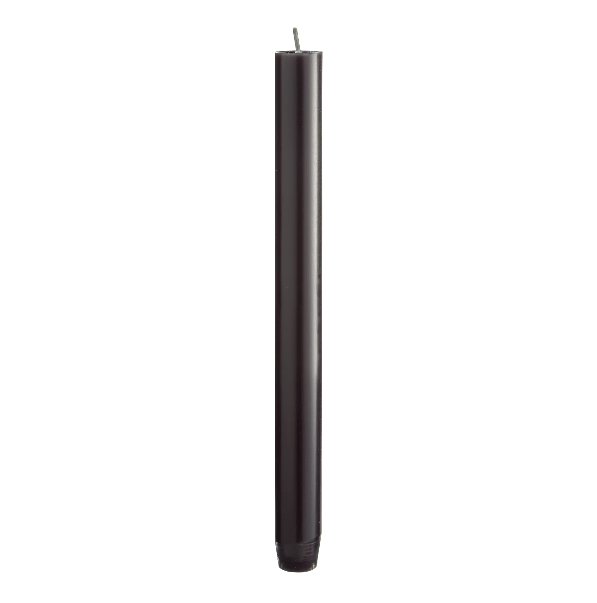 Engels Kerzen  Stabkerze gegossen, Größe D. 2,2 x H 24 cm schwarz