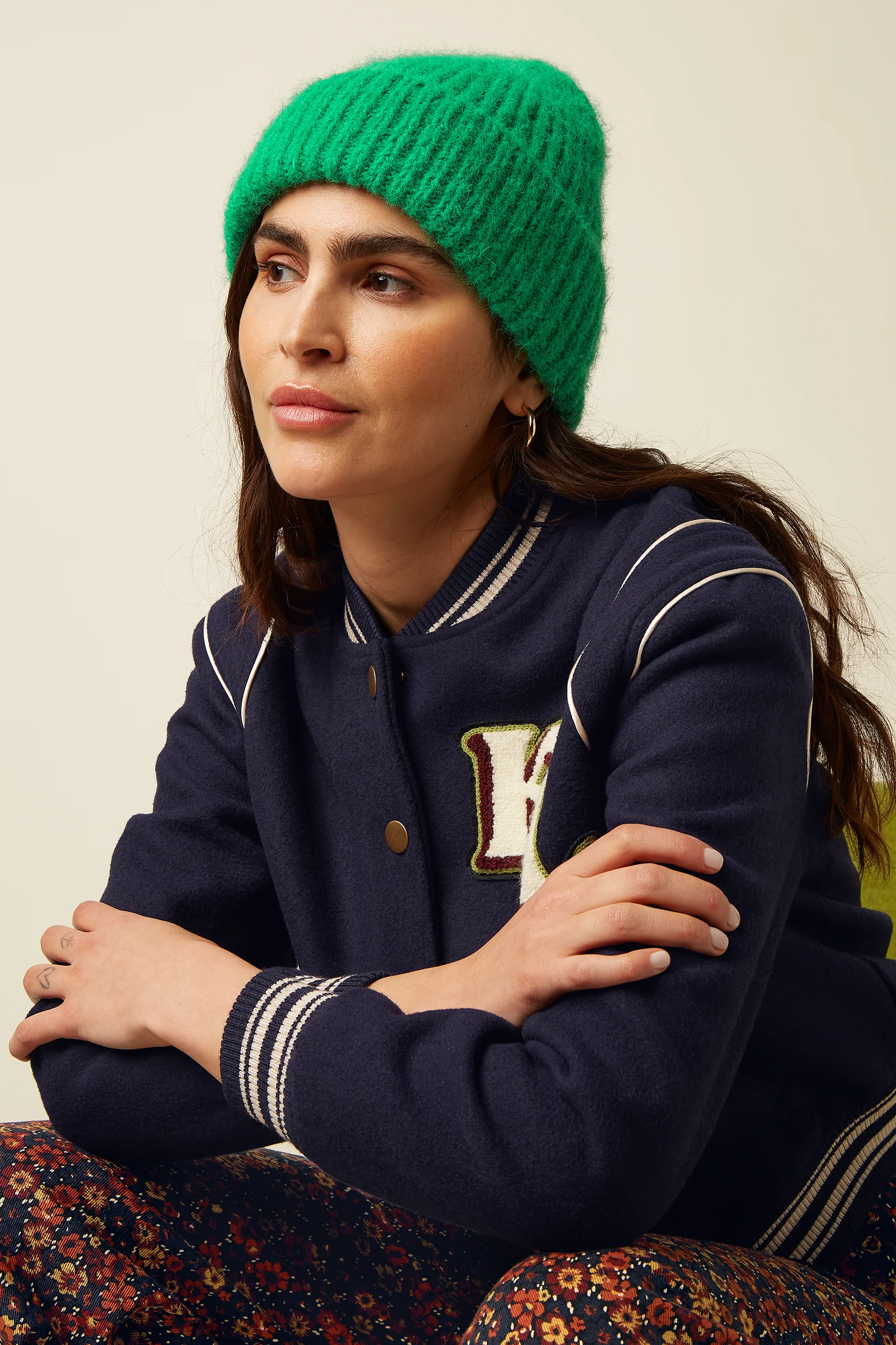 King Louie Mütze Beanie Hat Posh, Farbe Meadow Green / Grün