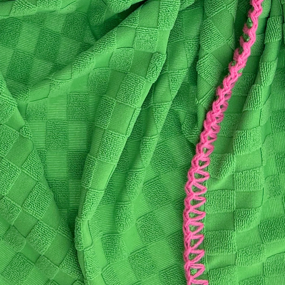 LOT83 Halstuch Marly Green/ Grün, Frottee 