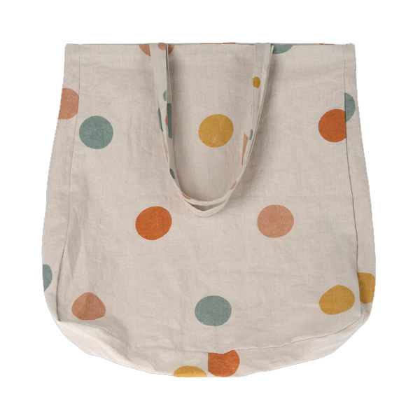 Maileg Stofftasche Tragetasche, Multi Dots groß