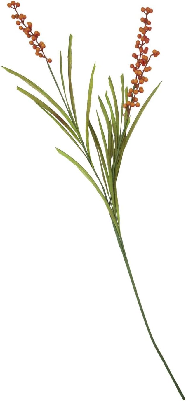 Kunstblume, Blume, rote Beeren  ca. 75 cm Herbst, Buckthorn