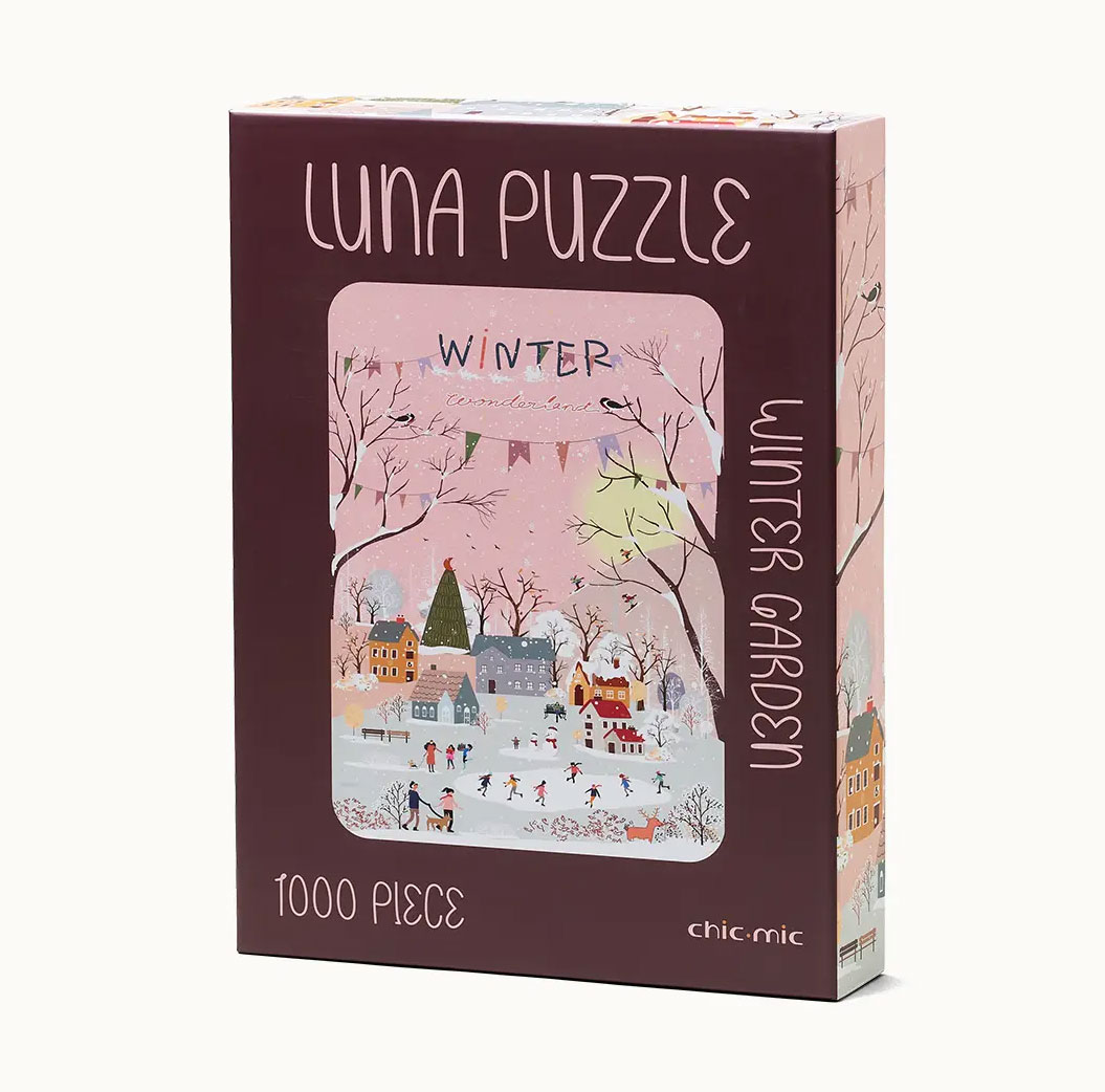 Luna puzzle - Winter garden, 1000 Teile,  ca. 480 × 640 mm