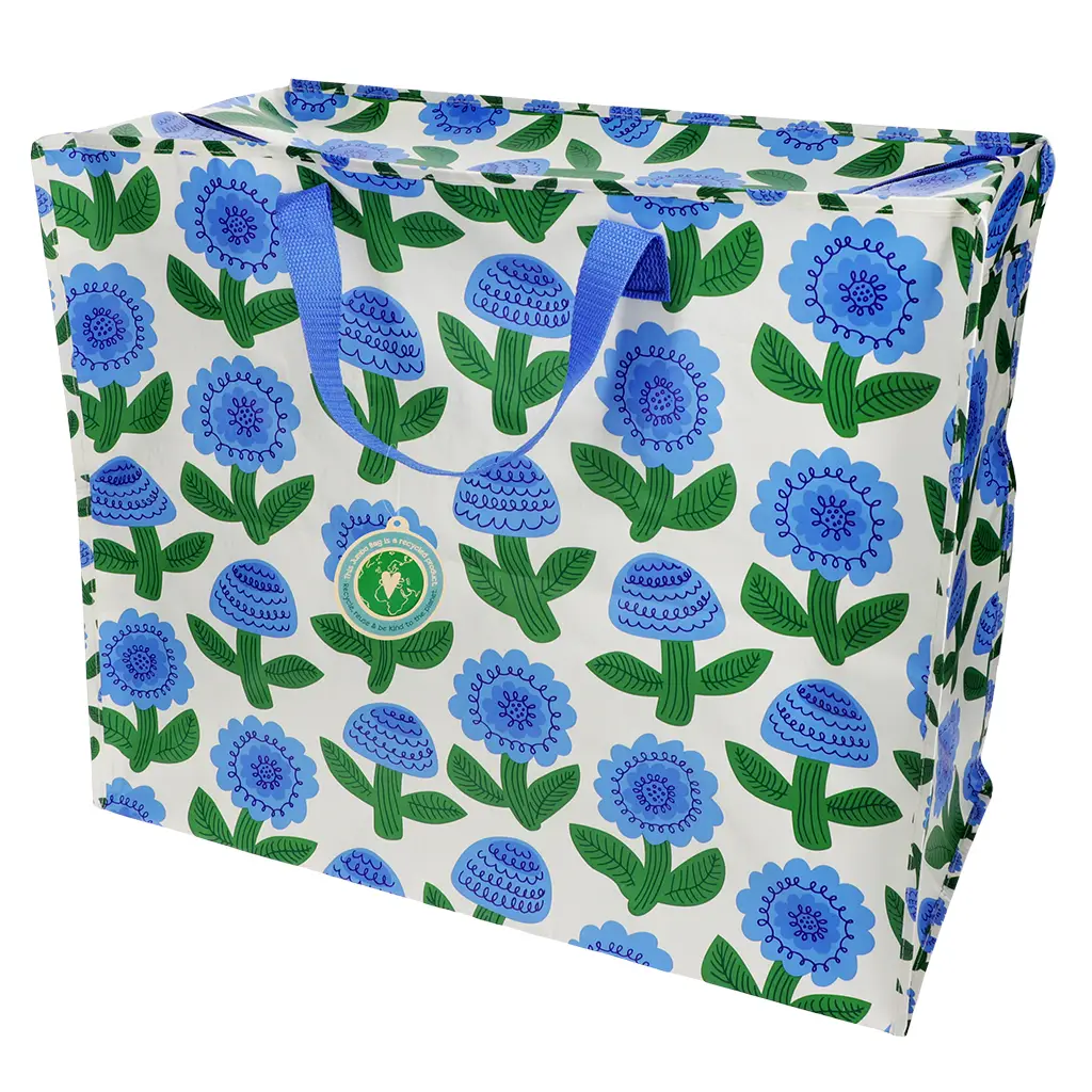 Jumbo-Aufbewahrungstasche - Florence blau, ca. 58 x 28 x 48 cm  