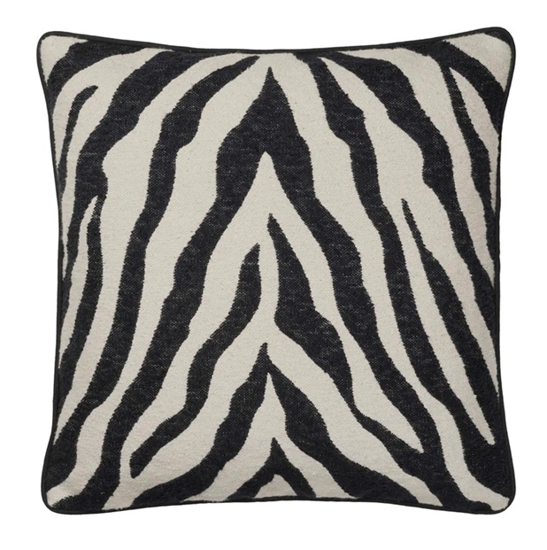 Kissenbezug ZEBRA, ca. 50 x 50 cm,  von Broste Copenhagen, OEKO-TEX®   