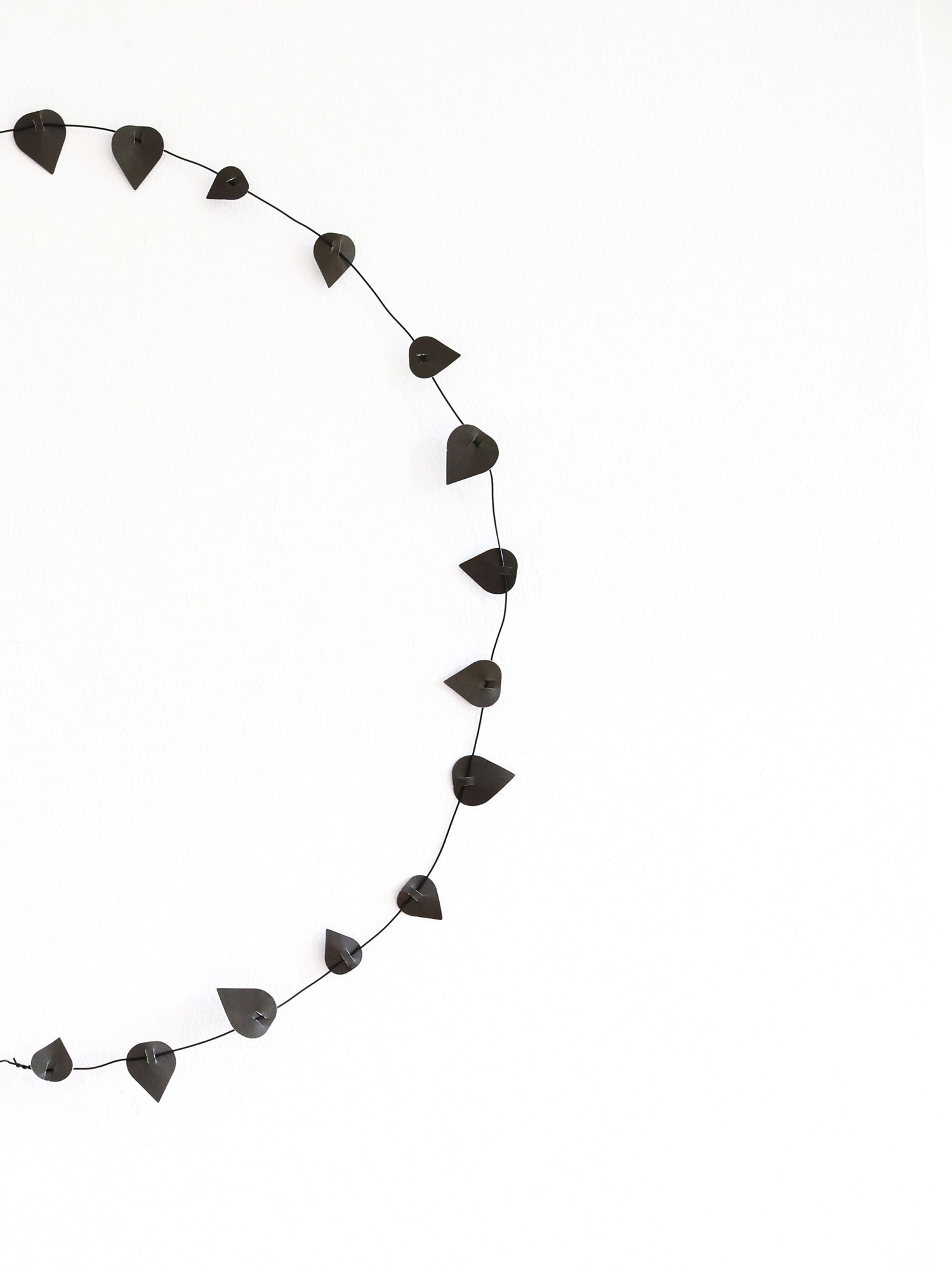 Jurianne Matter Twig Set Blätter , schwarz, Bastelset