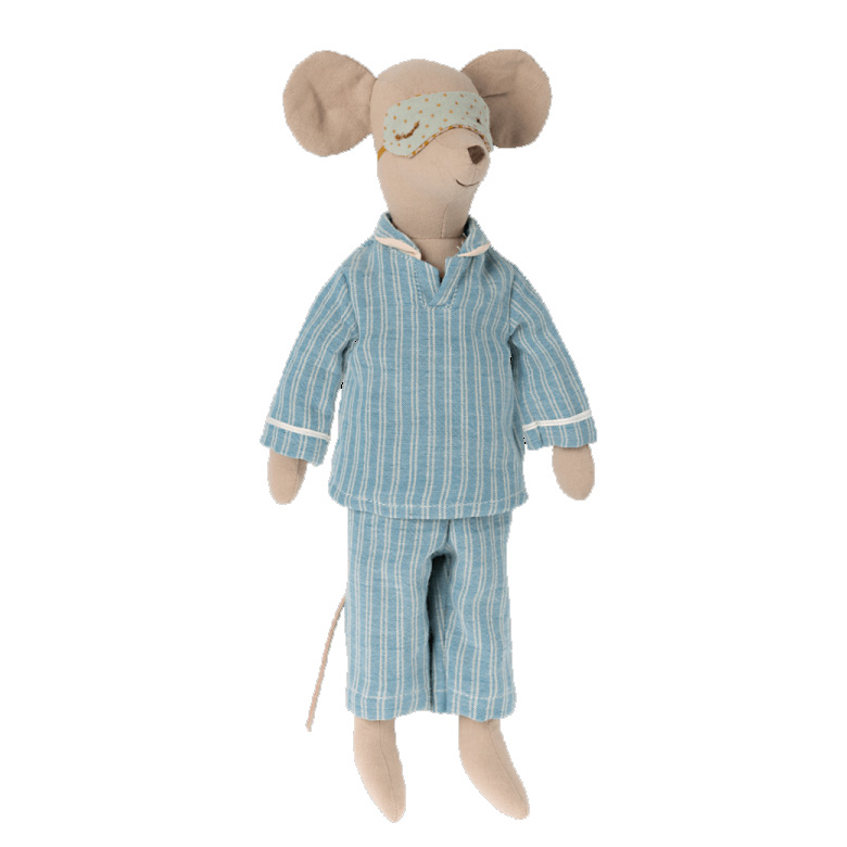 Maileg Maus im Pyjama, Medium, ca. 33 cm, Medium mouse, Pyjamas Maileg Maus im Pyjama, Medium, ca. 33 cm, Medium mouse, Pyjamas