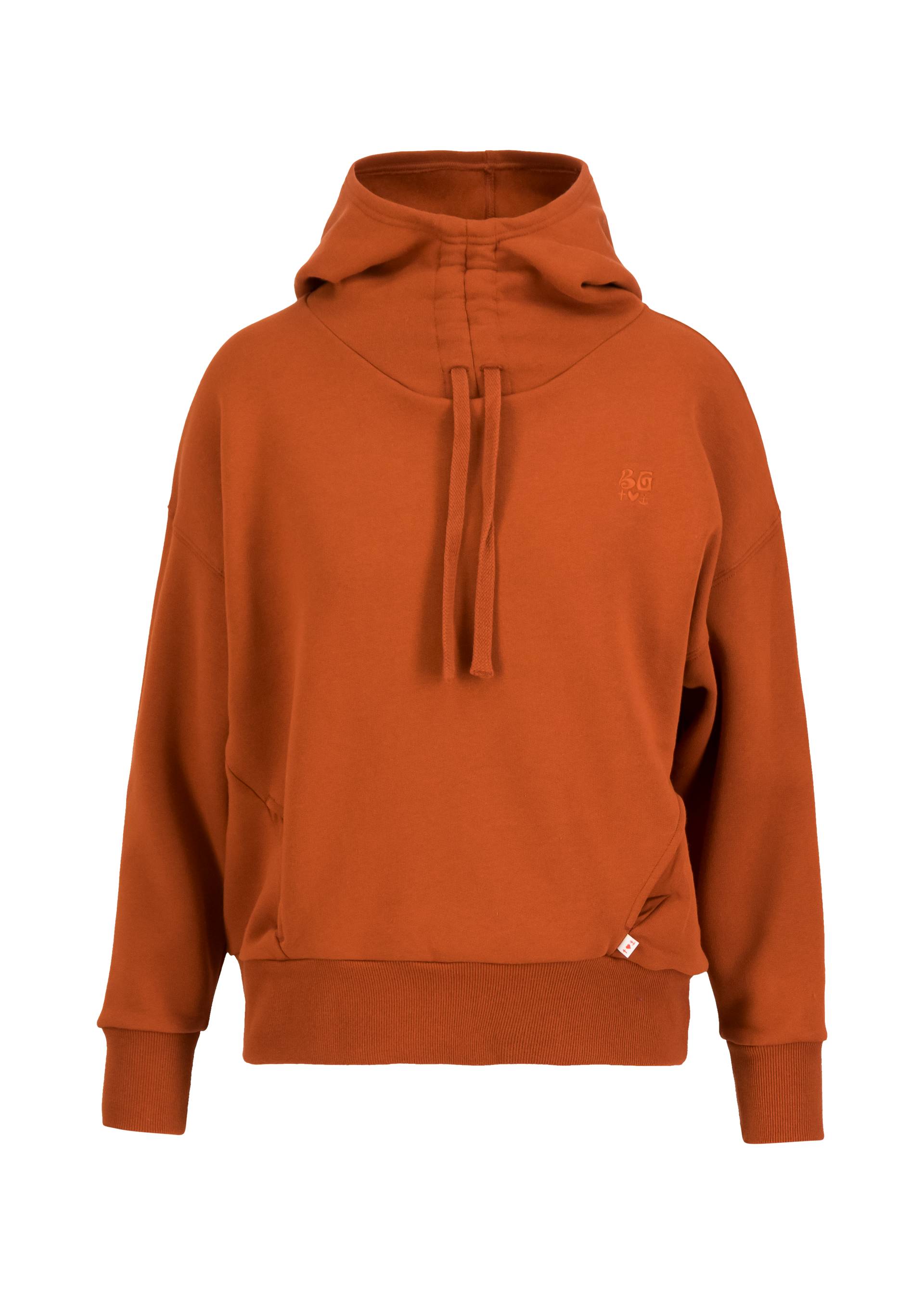 % Blutsgeschwister Hoodie Casual Hooded- brown urban vibes