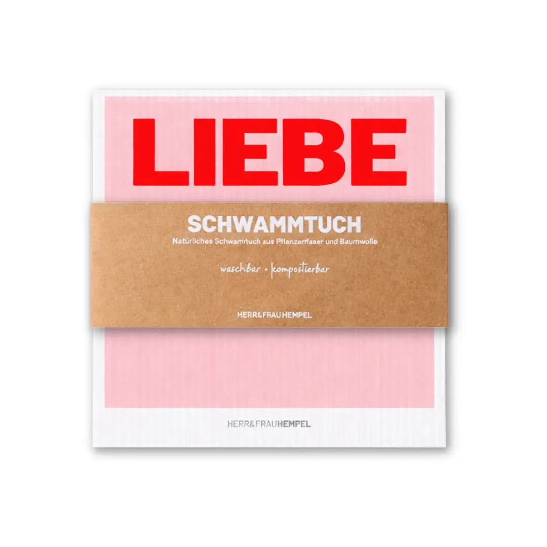 Schwammtuch LIEBE