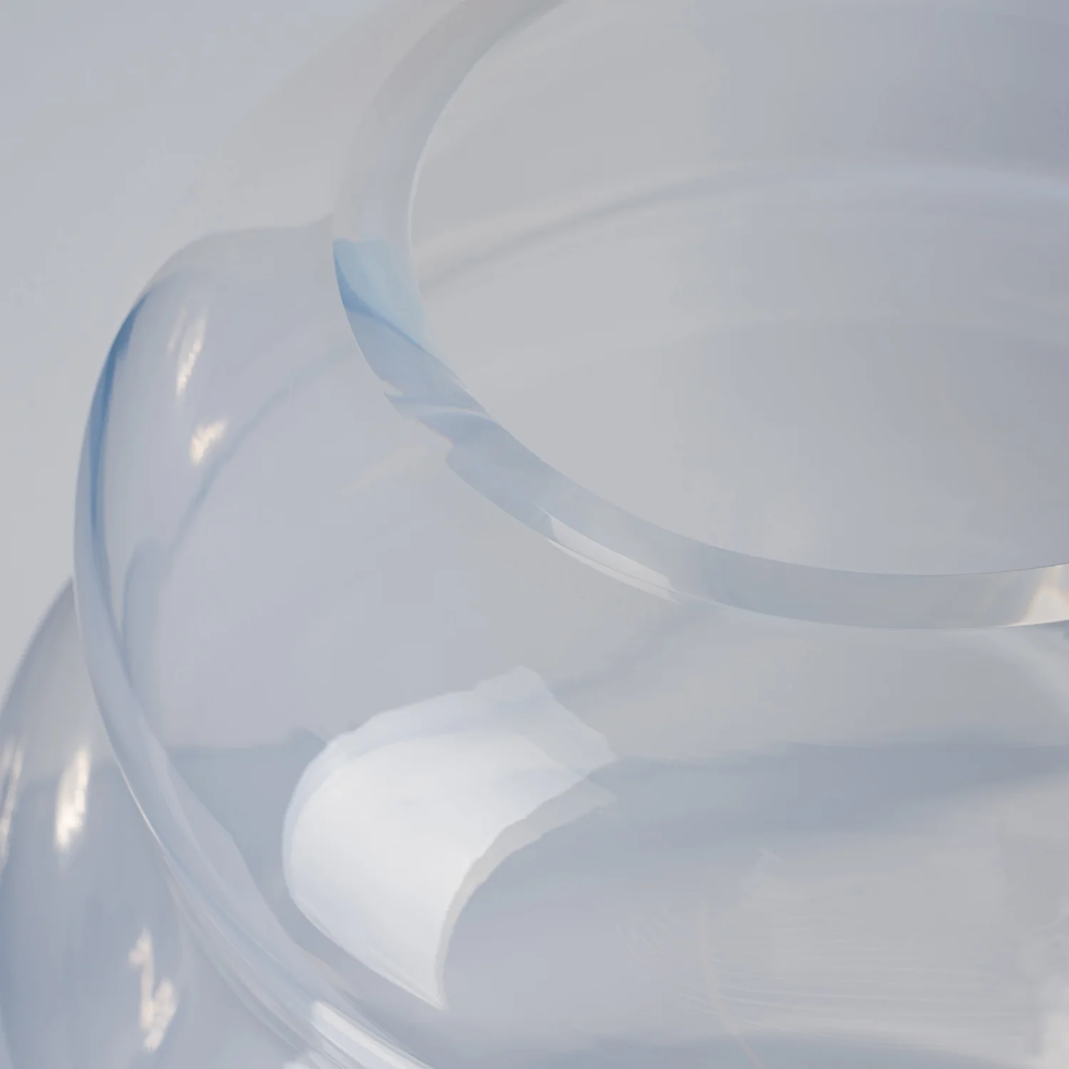 FUNDAMENTAL BERLIN Vase Muse XL, OPAL, Höhe ca. 30 cm, Glas   