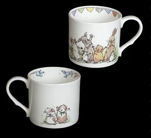 Two Bad Mice Becher med "HURRAY", 300 ml by Anita Jeram 
