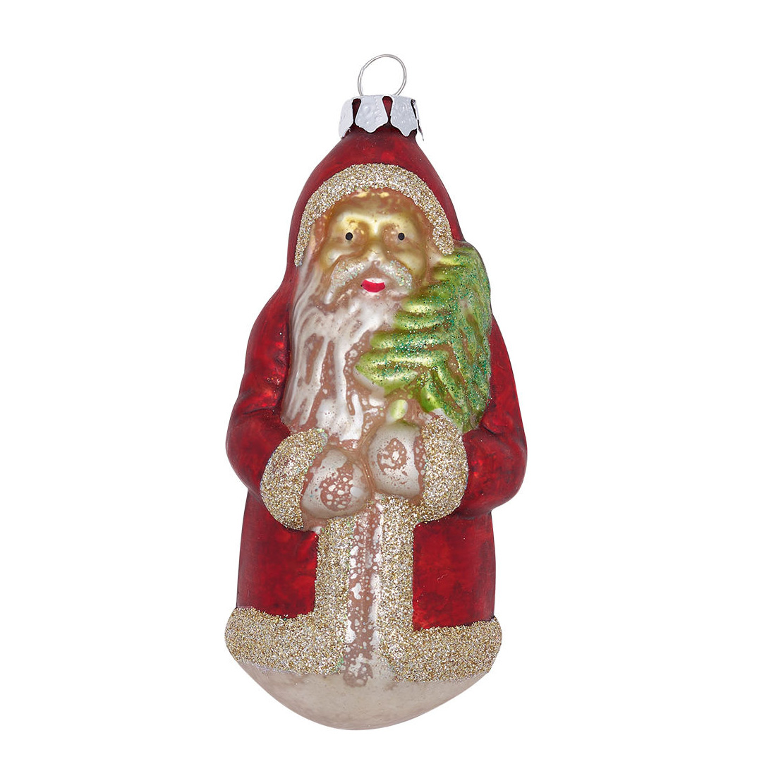 Greengate Weihnachtsanhänger "Santa" rot , ca.  8 cm 