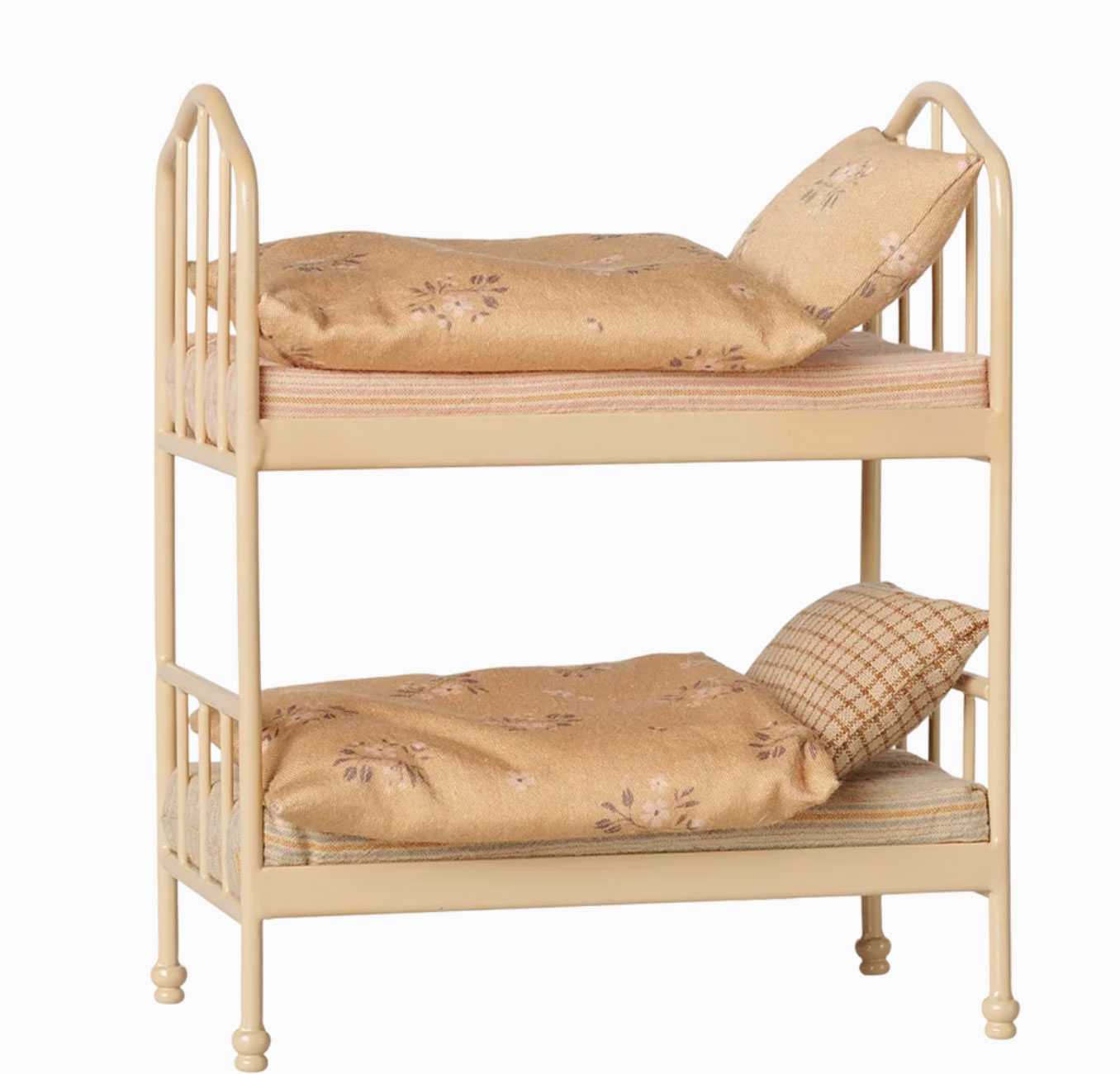 Maileg Etagenbett, Maus – Beige für das  Mausehaus, ca. 17,5 x 14,5 x 9 cm