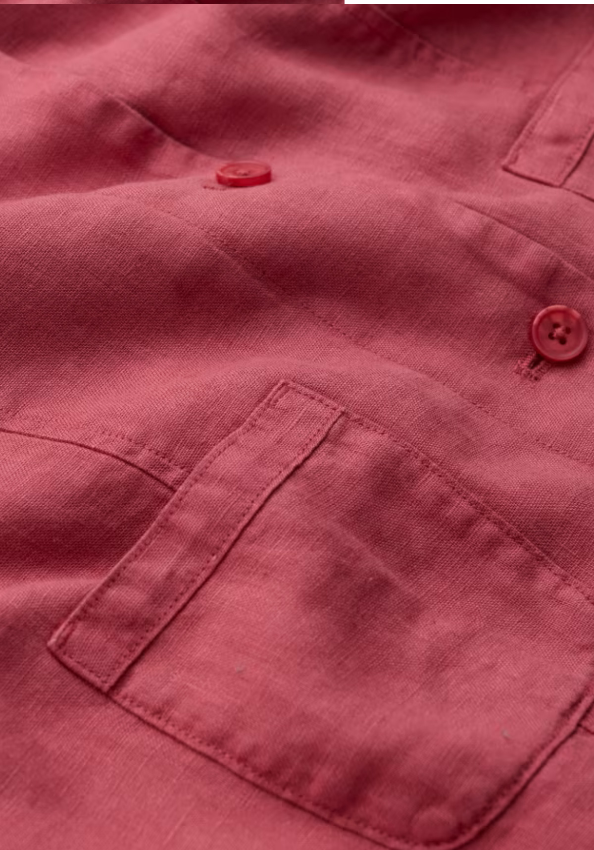 SEASALT CORNWALL Arame Leinenjacke, Farbe Echinacea