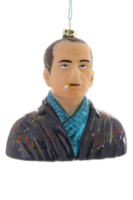 % JACKSON POLLOCK , Berühmter Maler,  Weihnachtsschmuck, Weihnachtskugel   