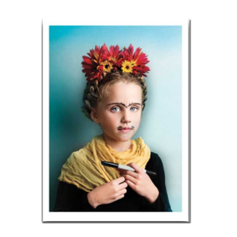 Doppelkarte "Little Frida" von Palm Press    