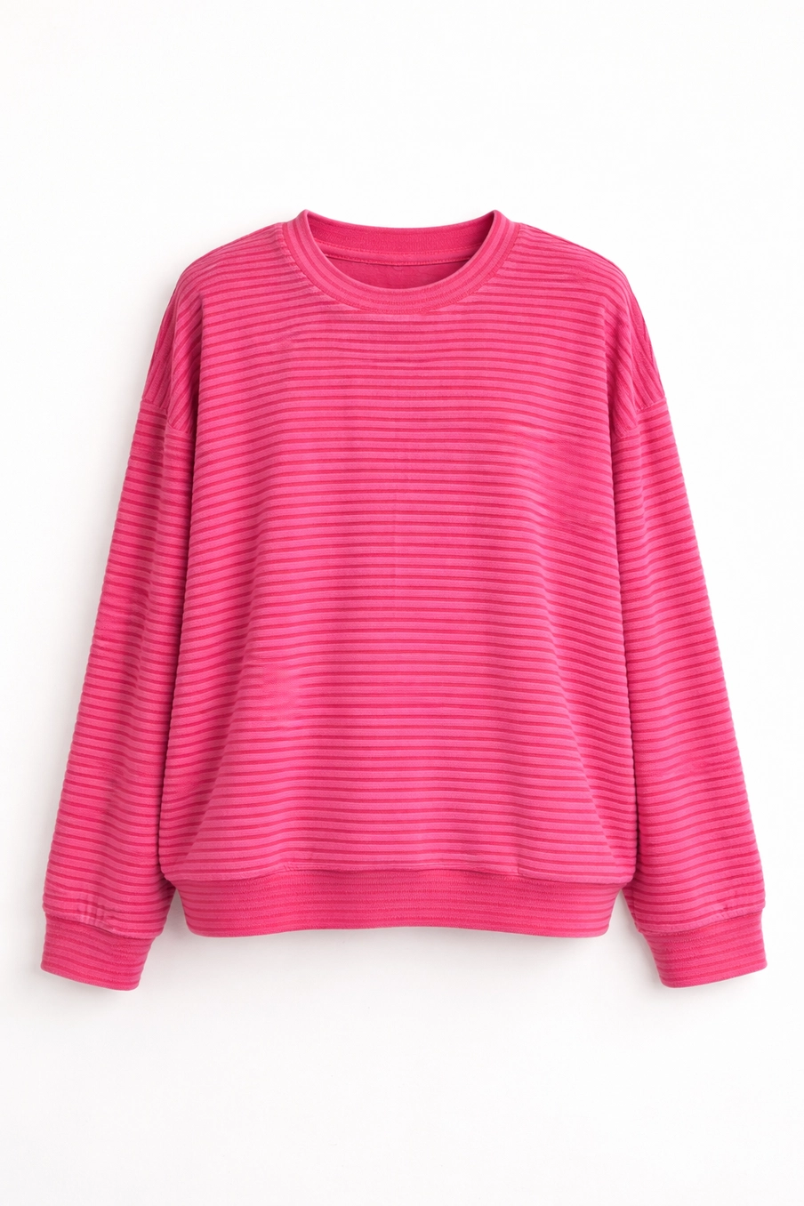 % Sweatshirt FROTTEE Orange/Rosa