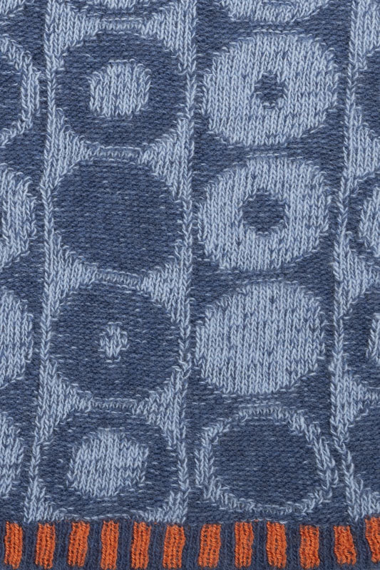 McKernan Handstulpen "PLAITED BORDER" LOST HORIZON , ca. 27 x 8 cm, 100% Wolle, Pulswärmer