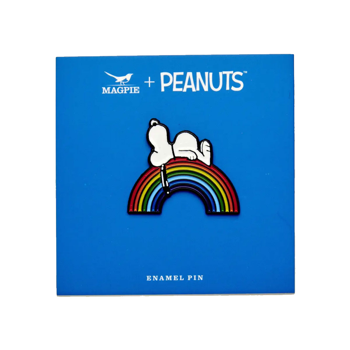 The Peanuts PIN "Good Vibes" SNOOPY auf Regenbogen von The Peanuts