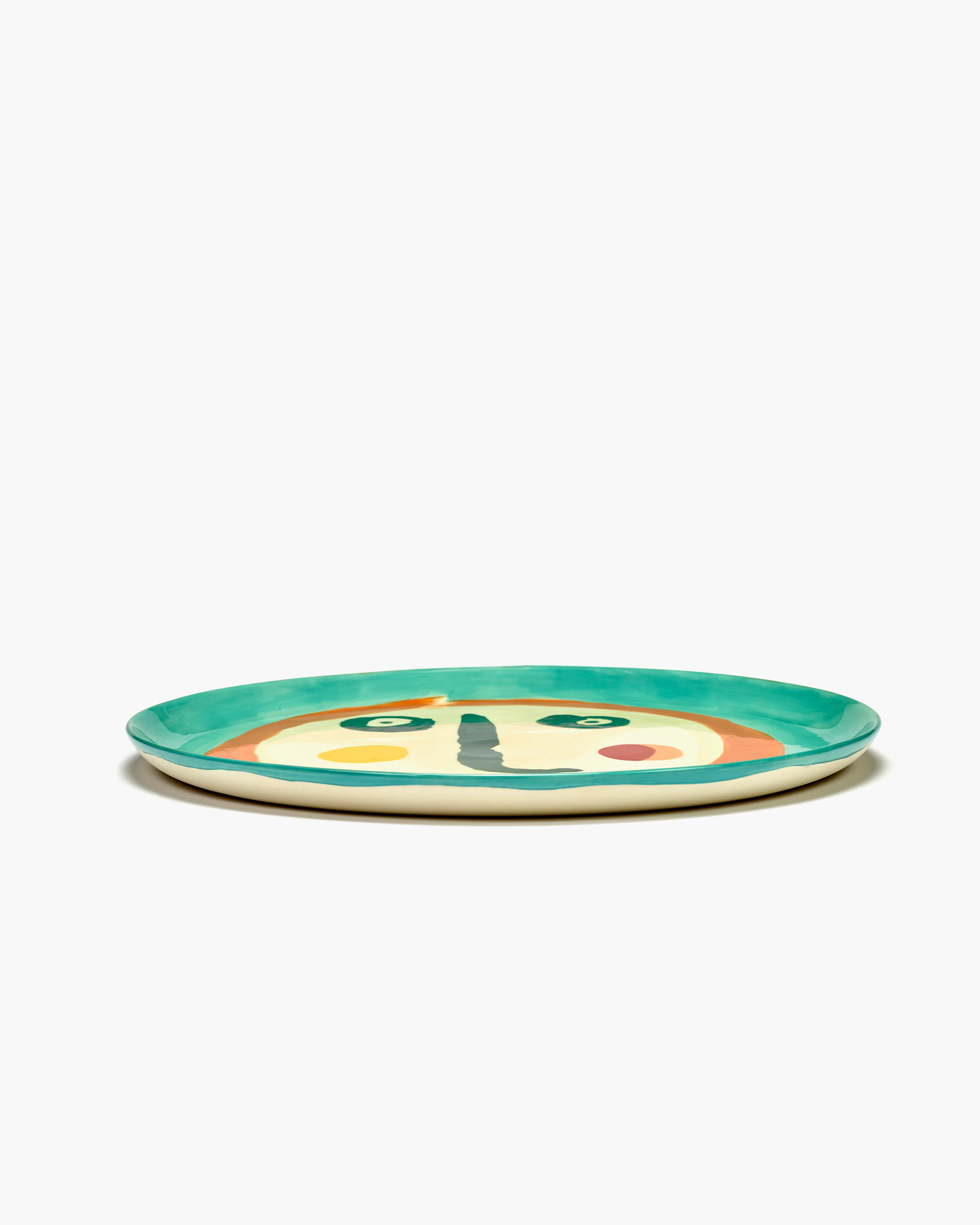 Ottolenghi Servierplatte mit Gesicht 2, D. ca. 35 cm,  Feast, Face
